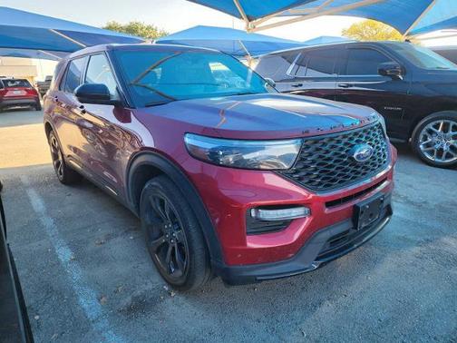 Rapid Red Metallic Tinted Clearcoat 2022 Ford Explorer ST