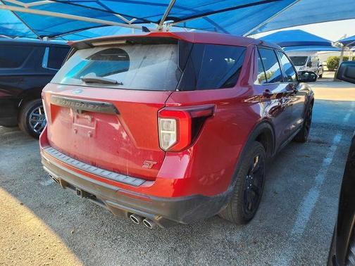 Rapid Red Metallic Tinted Clearcoat 2022 Ford Explorer ST