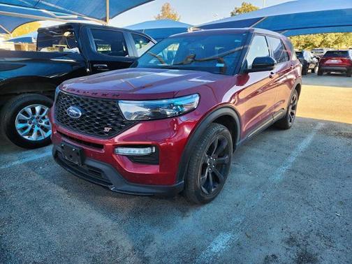 Rapid Red Metallic Tinted Clearcoat 2022 Ford Explorer ST
