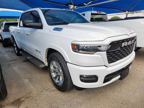 Bright White Clearcoat 2025 RAM 1500 Lone Star