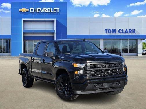 Black 2026 Chevrolet Silverado 1500 Custom