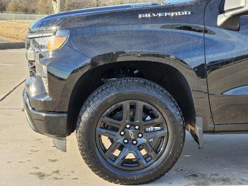 Black 2026 Chevrolet Silverado 1500 Custom