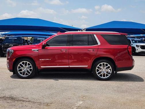 Volcanic Red Tintcoat 2024 GMC Yukon Denali