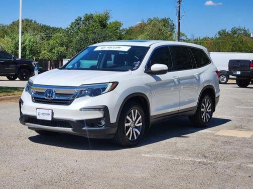 Platinum White Pearl 2020 Honda Pilot AWD EX-L