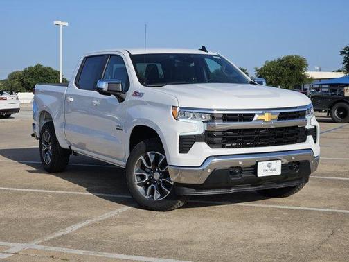 Summit White 2026 Chevrolet Silverado 1500 LT