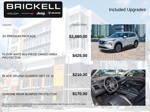 Brilliant Silver Metallic 2022 Nissan Rogue SV