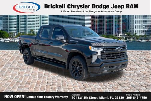 Black 2025 Chevrolet Silverado 1500 RST