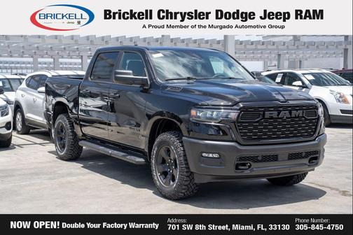 2026 RAM 1500 Warlock Crew Cab 4x4 5'7' Box
