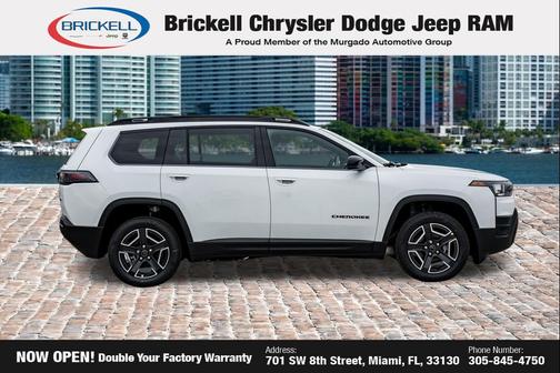 Bright White Clearcoat 2026 Jeep Cherokee Limited