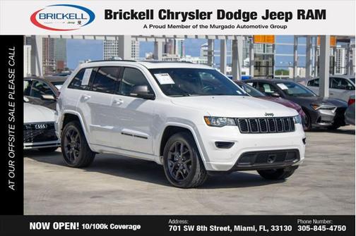 2021 Jeep Grand Cherokee 80th Anniversary 4x2