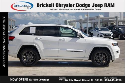 2021 Jeep Grand Cherokee 80th Anniversary 4x2