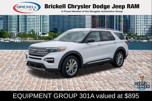 OXFORD WHITE 2022 Ford Explorer Limited