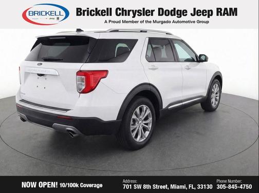 OXFORD WHITE 2022 Ford Explorer Limited