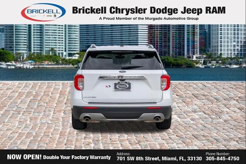 OXFORD WHITE 2022 Ford Explorer Limited