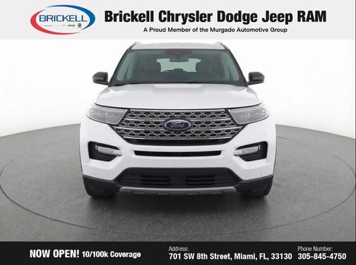 OXFORD WHITE 2022 Ford Explorer Limited