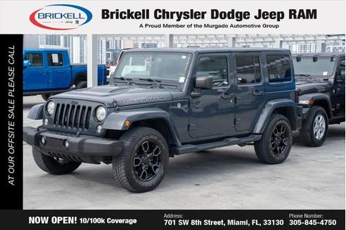 2017 Jeep Wrangler Unlimited Sahara