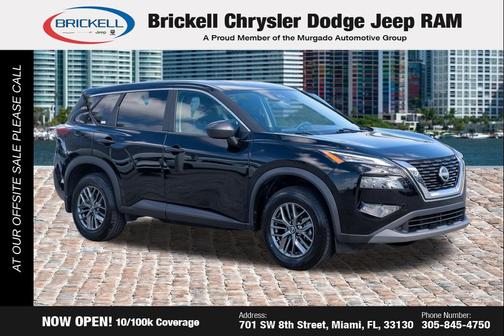 Super Black 2023 Nissan Rogue S