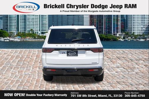 Bright White Clearcoat 2024 Jeep Wagoneer L Series II 4x4