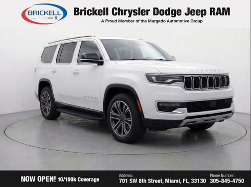 Bright White Clearcoat 2024 Jeep Wagoneer L Series II 4x4