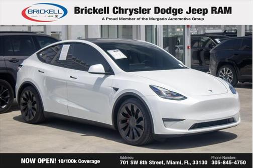 2022 Tesla Model Y Performance Dual Motor All-Wheel Drive