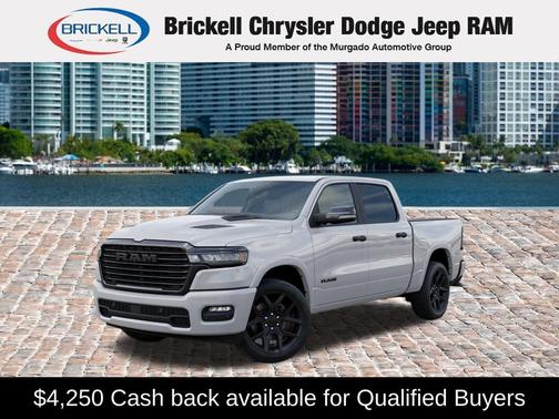 Bright White Clearcoat 2026 RAM 1500 Laramie