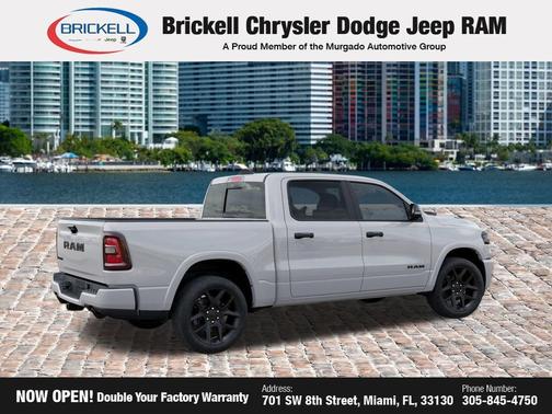 Bright White Clearcoat 2026 RAM 1500 Laramie