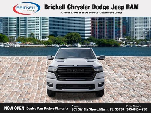 Bright White Clearcoat 2026 RAM 1500 Laramie