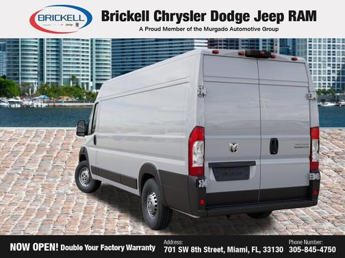 Bright White Clearcoat 2026 RAM ProMaster 3500 High Roof