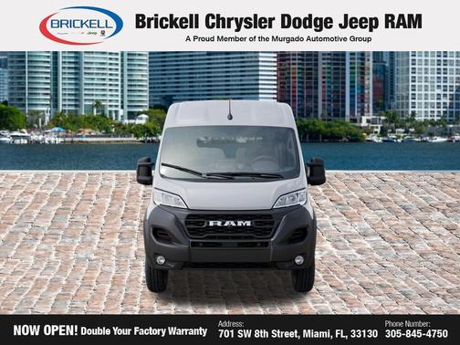 Bright White Clearcoat 2026 RAM ProMaster 3500 High Roof