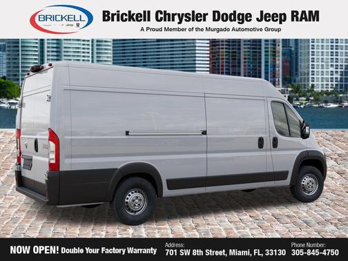 Bright White Clearcoat 2026 RAM ProMaster 3500 High Roof