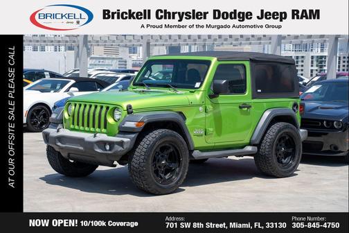 2019 Jeep Wrangler Sport S