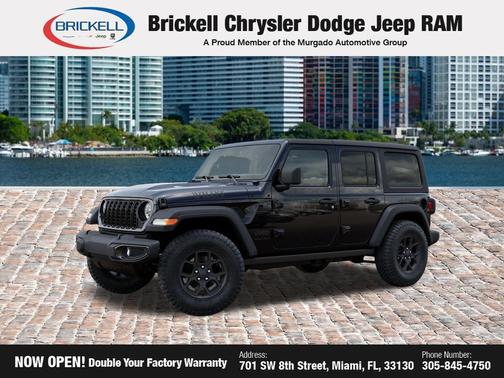 Black Clearcoat 2026 Jeep Wrangler Willys
