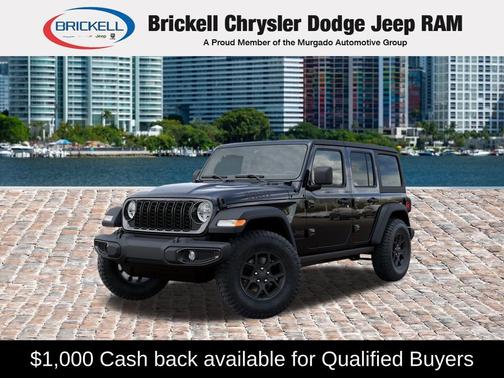 Black Clearcoat 2026 Jeep Wrangler Willys