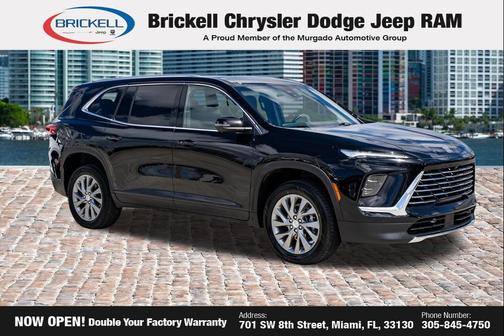 Ebony Twilight Metallic 2025 Buick Enclave Preferred FWD