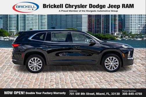 Ebony Twilight Metallic 2025 Buick Enclave Preferred FWD