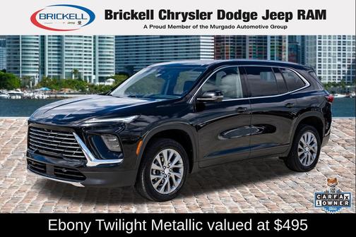 Ebony Twilight Metallic 2025 Buick Enclave Preferred FWD