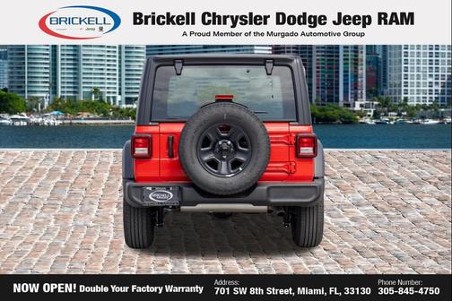 Firecracker Red Clearcoat 2026 Jeep Wrangler Sport