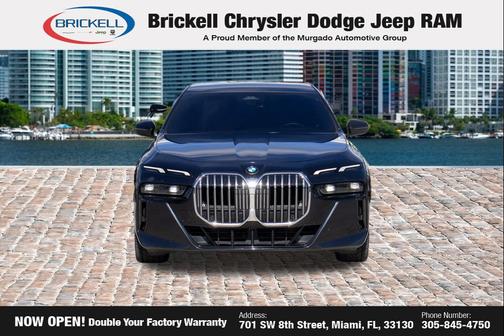 Black Sapphire Metallic 2024 BMW 740 740i