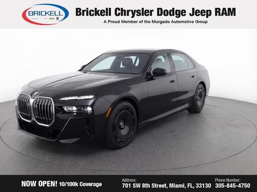 Black Sapphire Metallic 2024 BMW 740 740i