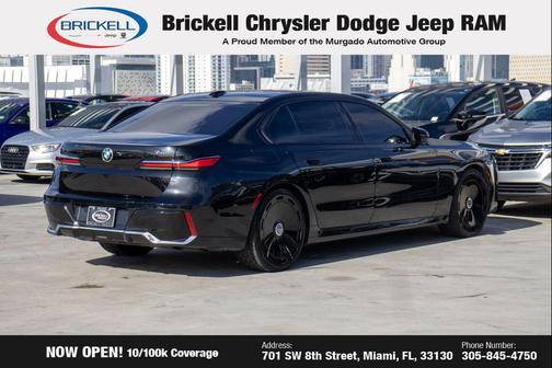 Black Sapphire Metallic 2024 BMW 740 740i