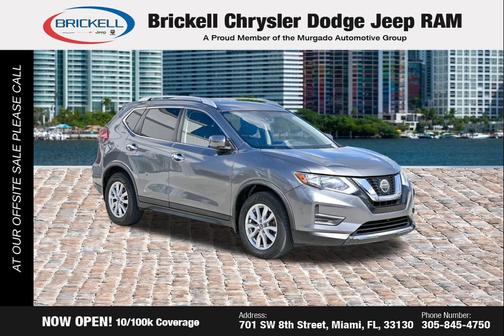 Gun Metallic 2020 Nissan Rogue SV