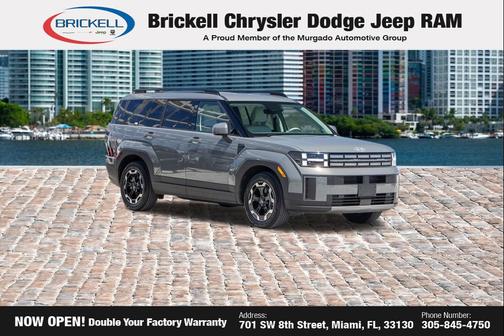 Hampton Gray 2026 Hyundai SANTA FE SEL 2.4