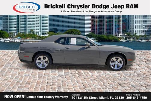 Destroyer Gray Clearcoat 2023 Dodge Challenger SXT