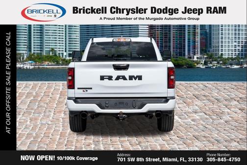 Bright White Clearcoat 2025 RAM 1500 Big Horn/Lone Star