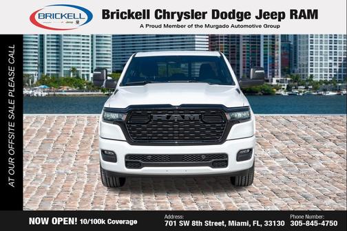 Bright White Clearcoat 2025 RAM 1500 Big Horn/Lone Star