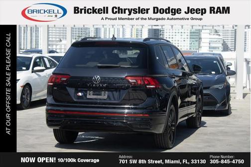 2022 Volkswagen Tiguan 2.0T SE R-Line Black