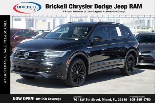 2022 Volkswagen Tiguan 2.0T SE R-Line Black