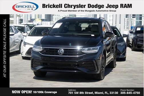 2022 Volkswagen Tiguan 2.0T SE R-Line Black