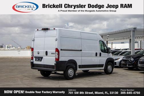 Bright White Clearcoat 2026 RAM ProMaster 2500 Tradesman