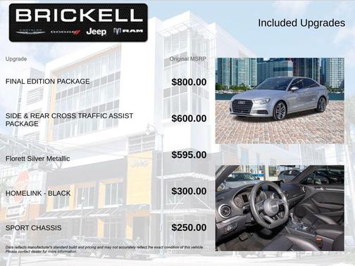 Florett Silver Metallic 2020 Audi A3 2.0T Premium